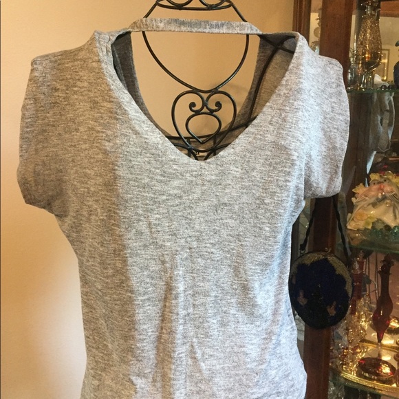 Forever 21 gray top - Picture 3 of 5